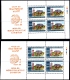 Delcampe - VENUE &amp; FLAG-ERROR-INDIA 89-WORLD PHILATELIC EXHIBITION-BOOKLET PANES-EXTREMELY SCARCE-MNH-M-150 - Plaatfouten En Curiosa