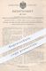 Original Patent - Charles Lock , Upton Park , Essex , England , 1893 , Luftreifen Mit Schutzmantel | Luft - Reifen , Rad - Historische Dokumente