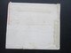 Australien Victoria 1889 Streifband. M.O. & S.B. Mansfield Nach London An Proffesor Holloway! - Storia Postale