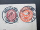Dänemark 1898 Ganzsachenumschlag Mit Zusatzfrankatur.Kolding JB. P.E. An Die Fischerei Zeitung Neudamm Prov. Brandenburg - Covers & Documents