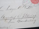 Mexiko 1893 GA Umschlag Durango - Jüterborg An Einen Prediger. Via Eagle Post ?!? New York - México