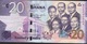 GHANA P40f 20 CEDIS 1.7.2015 #WU Signature 13  VF - Ghana