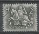 Portugal 1953. Scott #769 (U) Equestrian Seal Of King Diniz - Oblitérés