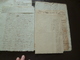 Delcampe - Archive Lozère Gard Baron De Cabiron + De 30 Documents 19ème Saint Etienne Vallée Française - Manuscritos