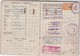 PORTUGAL PASSEPORT  PASSAPORTE REISEPASS - WITH CONSULAR REVENUE FISCAL STAMP - PIDE / DGS - POLITICAL POLICE 1950 - Historical Documents