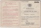 PORTUGAL PASSEPORT  PASSAPORTE REISEPASS - WITH CONSULAR REVENUE FISCAL STAMP - PIDE / DGS - POLITICAL POLICE 1955 - Historical Documents