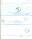 Kazakhstan.Four Registererd Envelopes Past The Mail. One Envelope Registered. - Kazakhstan