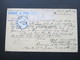 Delcampe - Österreich 1889 GA P 51 Weltvereinspostkarte Nach Birmingham. Returned Same Day! C.J. Philips Birmingham. - Briefe U. Dokumente