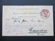Österreich 1890 GA P 51 Weltvereinspostkarte Nach Candia. Zurück Mit Vermerk! - Briefe U. Dokumente