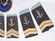 Delcampe - BEAU LOT  EPAULETTES + PLAQUE MOTOCYCLISTE GENDARMERIE MARITIME - Police & Gendarmerie