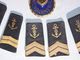 Delcampe - BEAU LOT  EPAULETTES + PLAQUE MOTOCYCLISTE GENDARMERIE MARITIME - Police & Gendarmerie