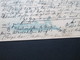 Delcampe - Österreich 1889 GA P 51 Weltvereinspostkarte Nach Buenos Ayres. Centro Filatelico Pablo Geweke. Blauer Stempel - Briefe U. Dokumente