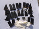 BEL ANCIEN LOT :  EPAULETTES + CHEVRONS DE GRADES -  GENDARMERIE MOBILE - Police & Gendarmerie