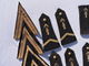 Delcampe - BEL ANCIEN LOT :  EPAULETTES + CHEVRONS DE GRADES -  GENDARMERIE MOBILE - Police & Gendarmerie