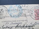 Österreich 1890 GA P 51 Weltvereinspostkarte Nach Russland. Zurück / Retour. 10 Stempel + Handschriftl. Vemerk! - Briefe U. Dokumente