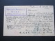Österreich 1889 GA P 51 Weltvereinspostkarte Nach Monaco Mit 6 Stempel. Über Paris / Monte Carlo. Zurück / Retour - Cartas & Documentos