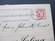 Österreich 1890 GA P 51 Weltvereinspostkarte Nach Sulina Am Schwarzen Meer Rumänien. Social Philately Konsul - Cartas & Documentos