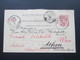 Österreich 1890 GA P 51 Weltvereinspostkarte Nach Athen. Zurück / Retour. Social Philately Konsul Von Hochstätten - Briefe U. Dokumente