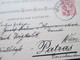 Österreich 1890 GA P 51 Weltvereinspostkarte Nach Patras Griechenland. Zurück / Retour. Social Philately Konsul - Briefe U. Dokumente
