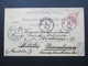 Österreich 1889 GA P 51 Weltvereinspostkarte Nach Barcelona Mit 6 Stempel. Retour / Zurück - Briefe U. Dokumente