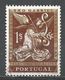 Portugal 1962. Scott #883 (U) Archangel Gabriel - Oblitérés