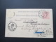 Österreich 1889 GA P 51 Weltvereinspostkarte Nach Corfu. Zurück! Social Philately Konsul Portugal - Briefe U. Dokumente