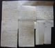 Metz: Lot De 7 Lettres Entre 1838 Et 1848  Pour Epense (Marne) Dont 6 Avec Correspondance Voir Photos ! - 1801-1848: Precursors XIX