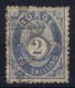 Norway: Mi  17 B Graublau Obl./Gestempelt/used   1870 Some  Paper On Back - Gebraucht