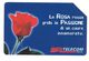 ITALIA SCHEDA TELEFONICA TELECOM SERIE MESSAGGI FLOREALI LA ROSA ROSSA GRIDA LA PASSIONE DI UN CUORE INNAMORA 0102079470 - Fleurs