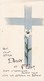 Andachtsbild Kreuz Und Blume - Droit Et Pur - Communion Ligsdorf 1962 - 11,5*6,5cm (33119) - Andachtsbilder