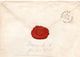 INDOCHINE LETTRE DU 23/01/1913 RECUE ORANGE LE 18/02/1913 PAR LE TRANSIBERIEN CACHET DE CIRE ROUGE RARE - Lettres & Documents