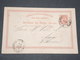 NORVEGE - Entier 10 Ore Pour Verviers Belgique - 1896 - P 22583 - Postal Stationery