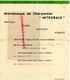 93- MONTREUIL SOUS BOIS- PUBLICITE ATELIERS V. LIENARD-MACHINES A BOIS-21 RUE RASPAIL- MORTAISEUSE CHARPENTIER- - Werbung