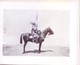 BRITISH INDIA : 1922 GREETINGS CARD : 20TH LANCERS, BRITISH INDIAN ARMY : PHOTO OF A SOLDIER RIDING ON HORSE - Documents