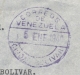 Curacao - 1940 - 15c Luchtpost Als Enkelfrankering Op 1e KLM Vlucht Van Willemstad Naar Ciudad Bolivar / Venezuela - Curaçao, Nederlandse Antillen, Aruba