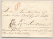 Nederland - 1852 - Complete Vouwbrief "annex Monster Zonder Waarde, Per Lemster Stoomboot 3 Augs 1852" Naar Amsterdam - ...-1852 Prephilately