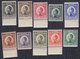 Kingdom Of Yugoslavia 1924 King Aleksandar Definitive Value Of 20p In 10 Colors, MNH (**) - Unused Stamps