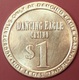 $1 Casino Token. Dancing Eagle, Casa Blanca, NM. H09. - Casino