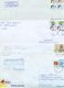 Kazakhstan.Four Envelopes Past The Mail. - Kazakhstan