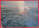 CPSM- ISLAND - ERUPTION VOLCANIQUE - FISSURE DANS LE KRAFLA Le 8 Sept. 1977 _ **-SUP** 2 SCANS - IJsland
