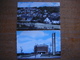 Lot De 2 Cartes De OTTIGNIES ( Louvain La Neuve ) / 1. Panorama / 2. Petit Ry Eglise Saint Pie - Ottignies-Louvain-la-Neuve