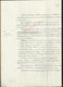 LIGNEROLLES 1931 ACTE D ECHANGE DE TERRES Mr VERDET À MARABOUT 10 PAGES : - Manuscripts