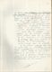 CHAMPIGNY LA FUTELAYE 1938 ACTE D ECHANGE DE TERRES Mr VERDET À LEGRAS  15 PAGES : - Manuscripts