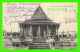 ANGKOR, CAMBODGE - SOUVENIR DES RUINES D'ANGKOR - TRAVEL IN 1908 - CONFIRMATION DE COMMANDE RÉCOMPENSE - - Cambodge