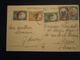 SAINT MARIN SAN MARINO TIMBRE STAMP LETTRE ENVELOPPE CARTE COVER TARIF DESTINATION AFFRANCHISSEMENT - Briefe U. Dokumente