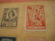 Delcampe - More Than 100  PUB Advertising Poster Stamps Sluitzegels,small Album, All Scanned, Cinderellas C1910à1920 Reklamemarken - Cinderellas