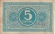 BILLETE DE 5 CENTIMOS DEL AJUNTAMENT DE BAGA DEL AÑO 1937   (BANKNOTE) - Altri & Non Classificati