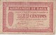 BILLETE DE 10 CENTIMOS DEL AJUNTAMENT DE BAGA DEL AÑO 1937   (BANKNOTE) - Altri & Non Classificati