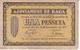 BILLETE DE 1 PESETA DEL AJUNTAMENT DE BAGA DEL AÑO 1937   (BANKNOTE) - Otros & Sin Clasificación