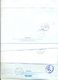 Kazakhstan.Four Envelopes Past The Mail. One Envelope Registered. - Kazakhstan